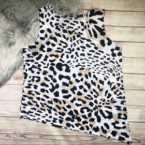 Worthington Woman's Cheetah Print Top
